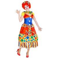 tectake Women's Fridoline The Clown Costume in Red | Size: Small