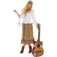 tectake Women's Lady Love & Peace Costume | Size: Small
