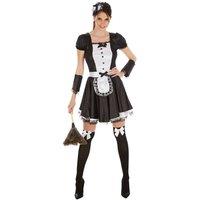 tectake Women's French Maid Costume | Size: 2XL