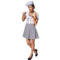 tectake Women's Chef Costume | Size: XL