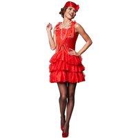 tectake Women's Savoy Costume in Red | Size: Small