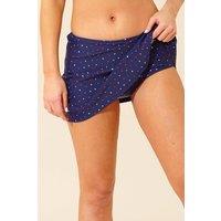 Beachcomber Women's Swim Skirt With Sewn In Brief in Dark Blue | Size: 16