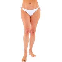 Scuba Women's Tie Side Bikini Briefs in White | Size: 6