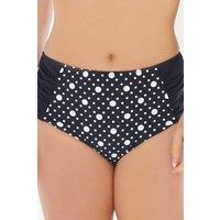 Beachcomber Women's High Waist Bikini Brief in Black | Size: 18