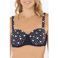 Beachcomber Women's Underwired Bikini Top in Black | Size: 10