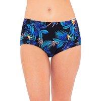 Beachcomber Women's High Waist Bikini Brief in Black | Size: 20