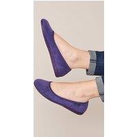 Moshulu Women's 'Banoffee 2' Ballerina Slippers in Purple | Size: 5