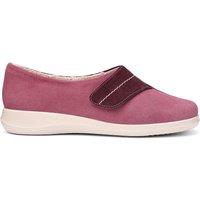Hotter Women's 'Wrap' Slippers in Dusty Pink | Size: 6