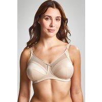 Royce Lingerie Women's Charlotte Nursing Non Wired Bra in Beige | Size: 28E