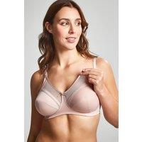 Royce Lingerie Women's Charlotte Nursing Non Wired Bra in Pale Pink | Size: 34KK