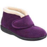 Fleet & Foster Women's Levitt Bootie Slipper in Plum | Size: 7