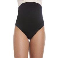 Camille Women's High Waist Seamfree Maternity Briefs in Black | Size: Medium