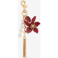 Mood Women's Gold Plated Floral Bag Charm