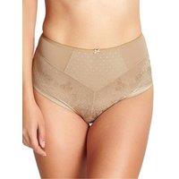 Panache Women's Olivia Deep Brief in Nude | Size: 20