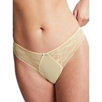 Panache Women's Alexis Brazilian Brief in Yellow | Size: 18