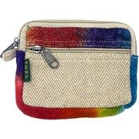 KDMD Women's Tiedye Hemp Square Pouch