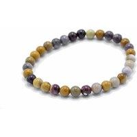 KDMD Women's Gemstone Manifestation Bracelet - Rare Mookiate - Wisdom in Yellow