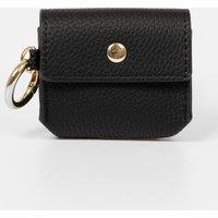 Etre Women's Asher Wireless Earbuds Case Faux Leather in Black
