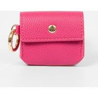 Etre Women's Asher Wireless Earbuds Case Faux Leather in Pink