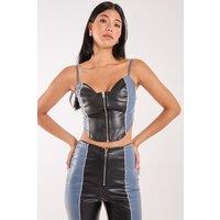 Pink Vanilla Women's Zip Up Corset | Size: 6