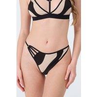 LINGERIE ROOM OFFICIAL Women's Chole Thong Black | Size: XL