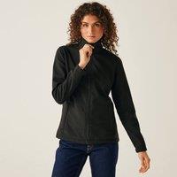 Regatta Women's Ablaze Printable Softshell Jacket in Jet Black | Size: 16