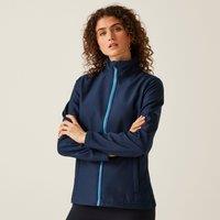 Regatta Women's Ablaze Printable Softshell Jacket in Dark Navy | Size: 12