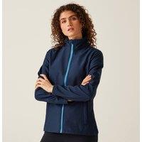 Regatta Women's Ablaze Printable Softshell Jacket in Dark Navy | Size: 16