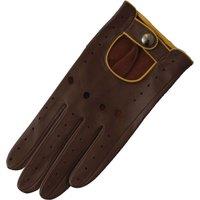 Eastern Counties Leather Women's Driving Gloves in Light Brown | Size: XL