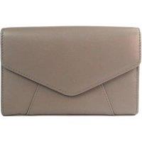 Eastern Counties Leather Women's Camille Envelope Leather Purse in Taupe