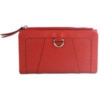 Eastern Counties Leather Women's Leather D-Ring Purse in Red