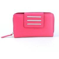 Eastern Counties Leather Women's Sabrina Leather Purse in Fuchsia