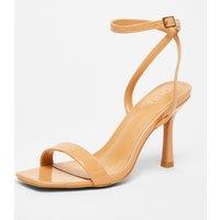 Quiz Women's Nude Barely There Heels | Size: 8