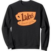 Gilmore Girls Women's Lukes Logo Sweatshirt in Black | Size: 2XL