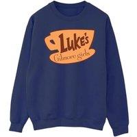 Gilmore Girls Women's Lukes Logo Sweatshirt in Navy | Size: Small