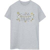 Gilmore Girls Women's I Love You A Thousand Yellow Daisies Boyfriend T-Shirt in Grey | Size: Medium
