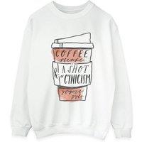 Gilmore Girls Women's Coffee Please Sweatshirt in White | Size: Large