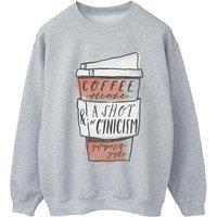 Gilmore Girls Women's Coffee Please Sweatshirt in Grey | Size: Medium