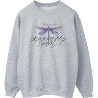 Gilmore Girls Women's Dragonfly Inn Sweatshirt in Grey | Size: Medium