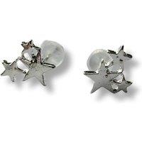 Aye Do Gifts Women's Star Burst Silver Stud Earrings