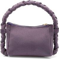 Belissh Women's Braided Handle Shoulder Bag in Lilac