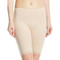 Sloggi Women's Basic+ Long Brief in Nude | Size: 22