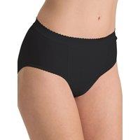 Sloggi Women's Control Tai Briefs in Black | Size: 14