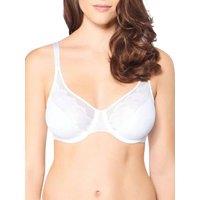 Triumph Women's Lace Spotlight Underwired Bra in White | Size: 30F
