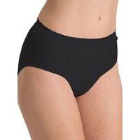Sloggi Women's Control Tai 2 Pack Briefs in Black | Size: 10