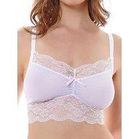 Freya Women's Fancies Bralette in White | Size: 12