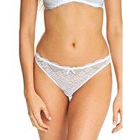 Freya Women's Fancies Thong in White | Size: 8