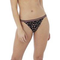Freya Women's Wild Brazilian Brief in Black | Size: 8