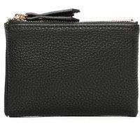 Fontanella Fashion Women's Pebbled PU Leather Wallet in Black