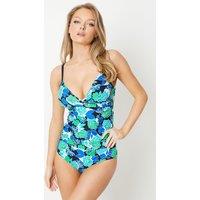 Gorgeous Women's Bold Blooms Fold Bikini Brief in Floral | Size: 8